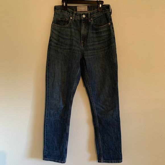 Everlane The Original Cheeky Jean, Medium Wash, Size 25 - Picture 2 of 7
